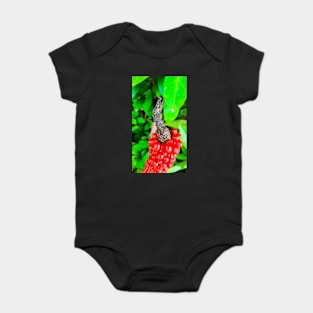 Red peppercorn with bird beak Baby Bodysuit